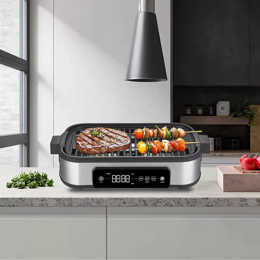 Electricity 220V NTC Control Grill Space-Saving Smokeless Grill for Small Kitchen Countertops CE/CB Application