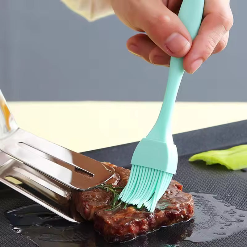 Silicone Material Cooking Brushes BBQ Basting Pastry Oil Brush Easy to Clean