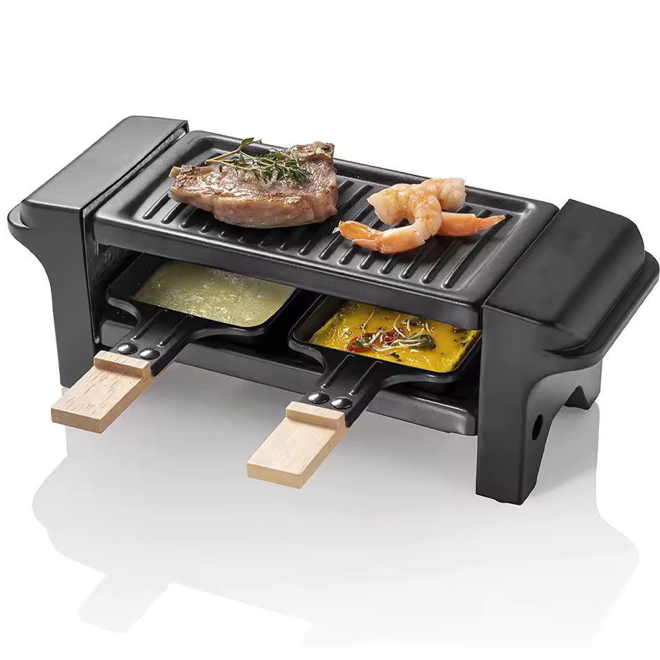 NL Electrical Bbq Grill Smokeless Electric Griddle Hot Pot Table Easily Cleaned Grade Barbecue Indoor Non Stick Electric Grill