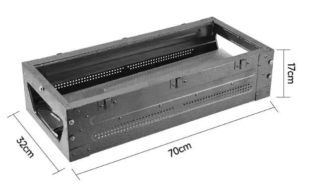 Outdoor Stainless Steel Folding Barbecue Grill New Thickened Charcoal for Camping Travel Bbq Grill