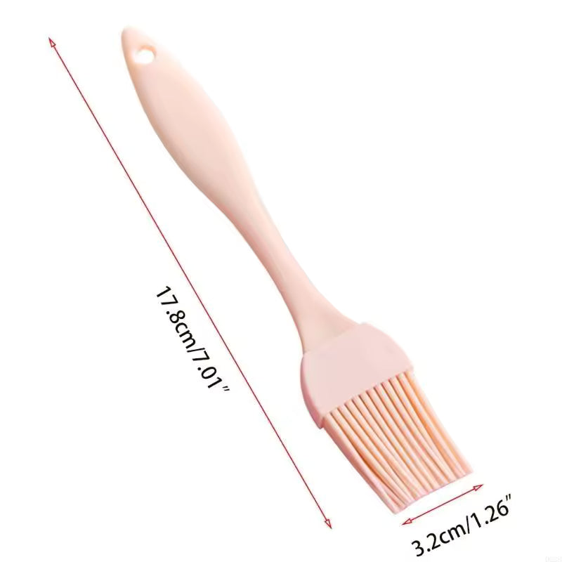 Silicone Material Cooking Brushes BBQ Basting Pastry Oil Brush Easy to Clean