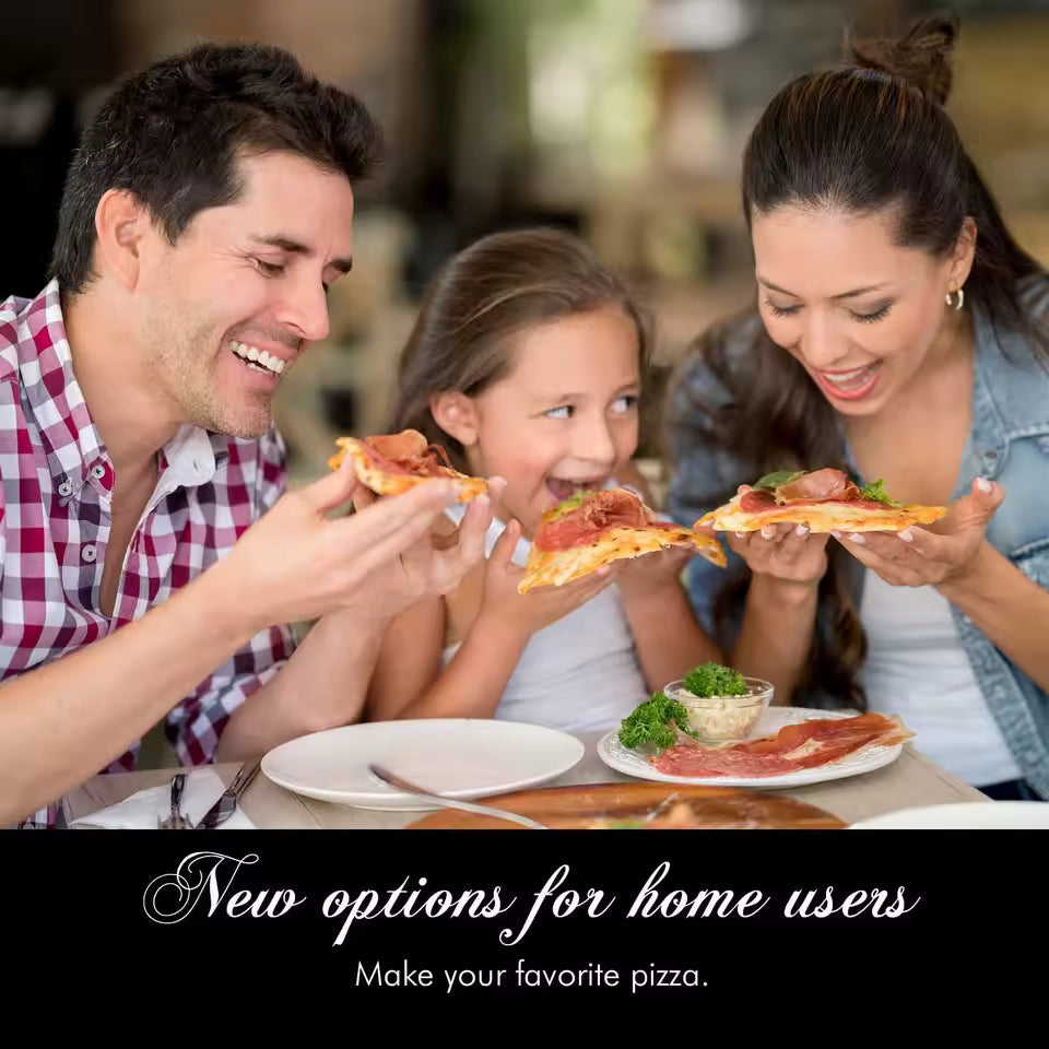 16INCHES 12 INCHES 2026 Newest Health Indoor BBQ Grill Thin Crust Pizza Oven Indoor Air Fryer