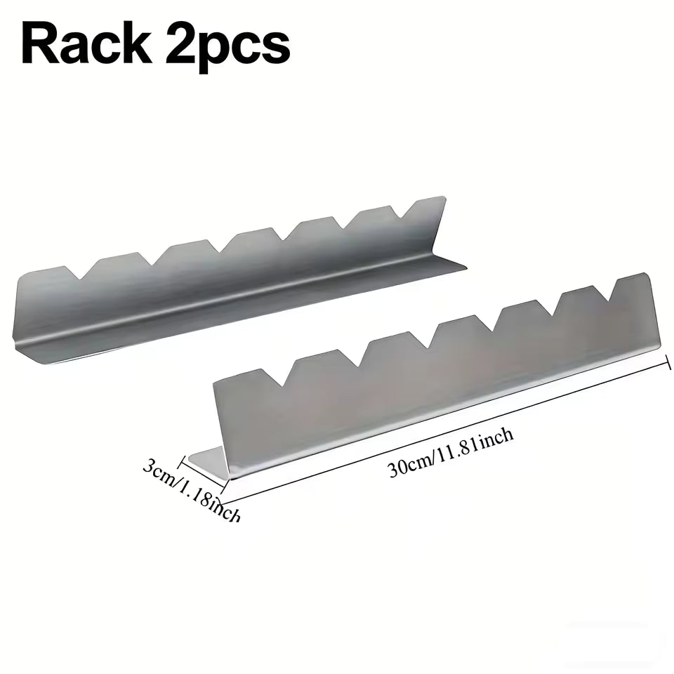 Stainless Steel Barbecue Grills, Camping Practical Kitchen Tools Metal Cooking Utensils, Outdoor Cooking Outdoor BBQ Accessories